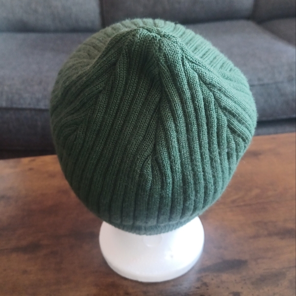 Moosehead Karbon Green Ribbed Beanie Toque Winter Hat Wool Blend 🫎 🍺 - Picture 4 of 7